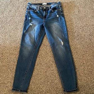 Nicole Miller SOHO high rise ankle skinny jeans